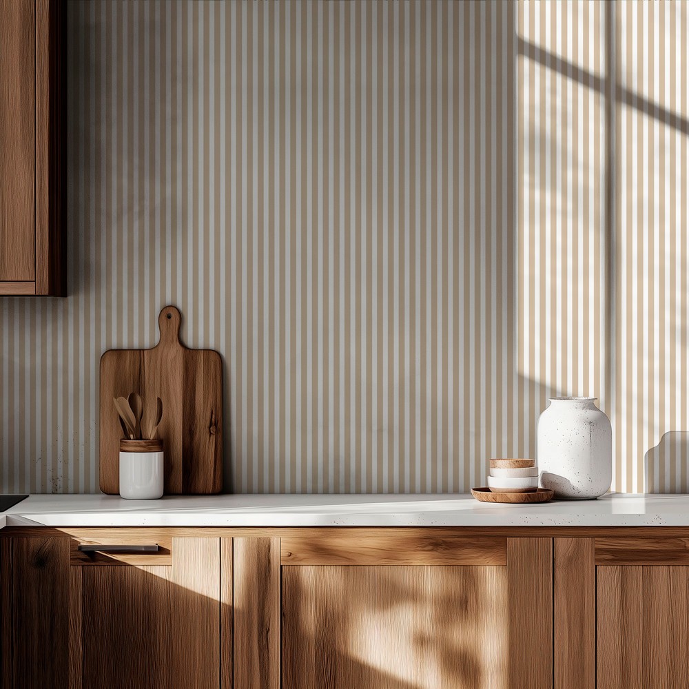 Bild på Striped Beige - 1031701-09